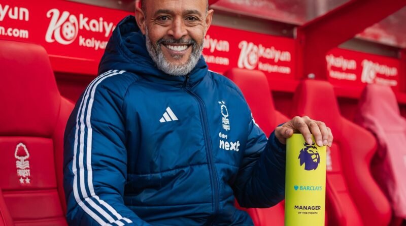 Nuno Espírito Santo is once again Premier League Coach of the Month