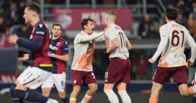 Roma draw with Bologna in Serie A