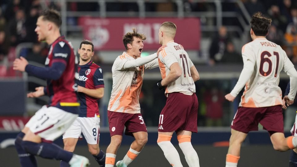 Roma draw with Bologna in Serie A