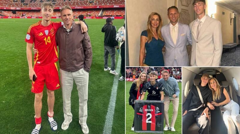 Dean Huijsen with Your Parents