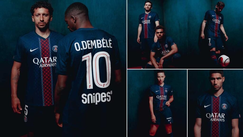 PSG 2025/26 Nike Home Kit Unveiled: A Parisian Tribute