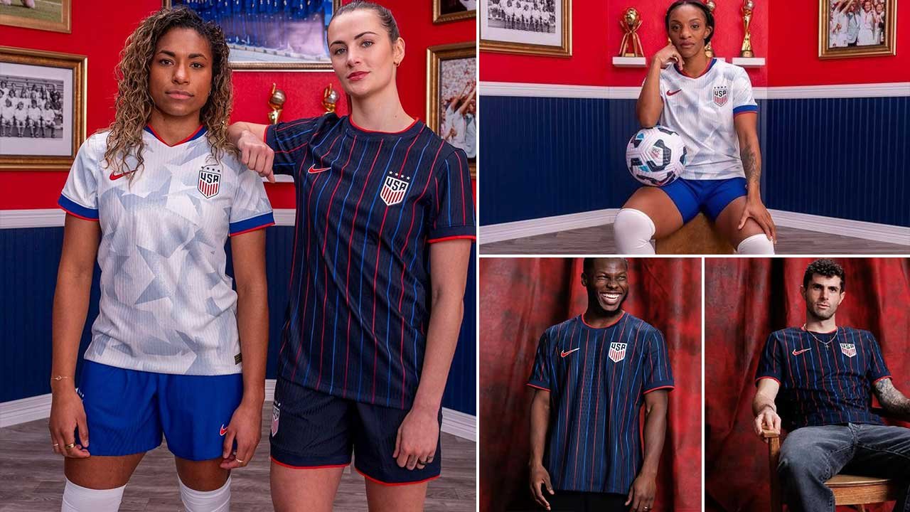 USA 2025/26 Nike Brilliant Kit - USWNT 40th Anniversary Jersey
