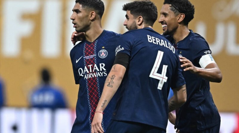 PSG with nine players beats Bayern Munich