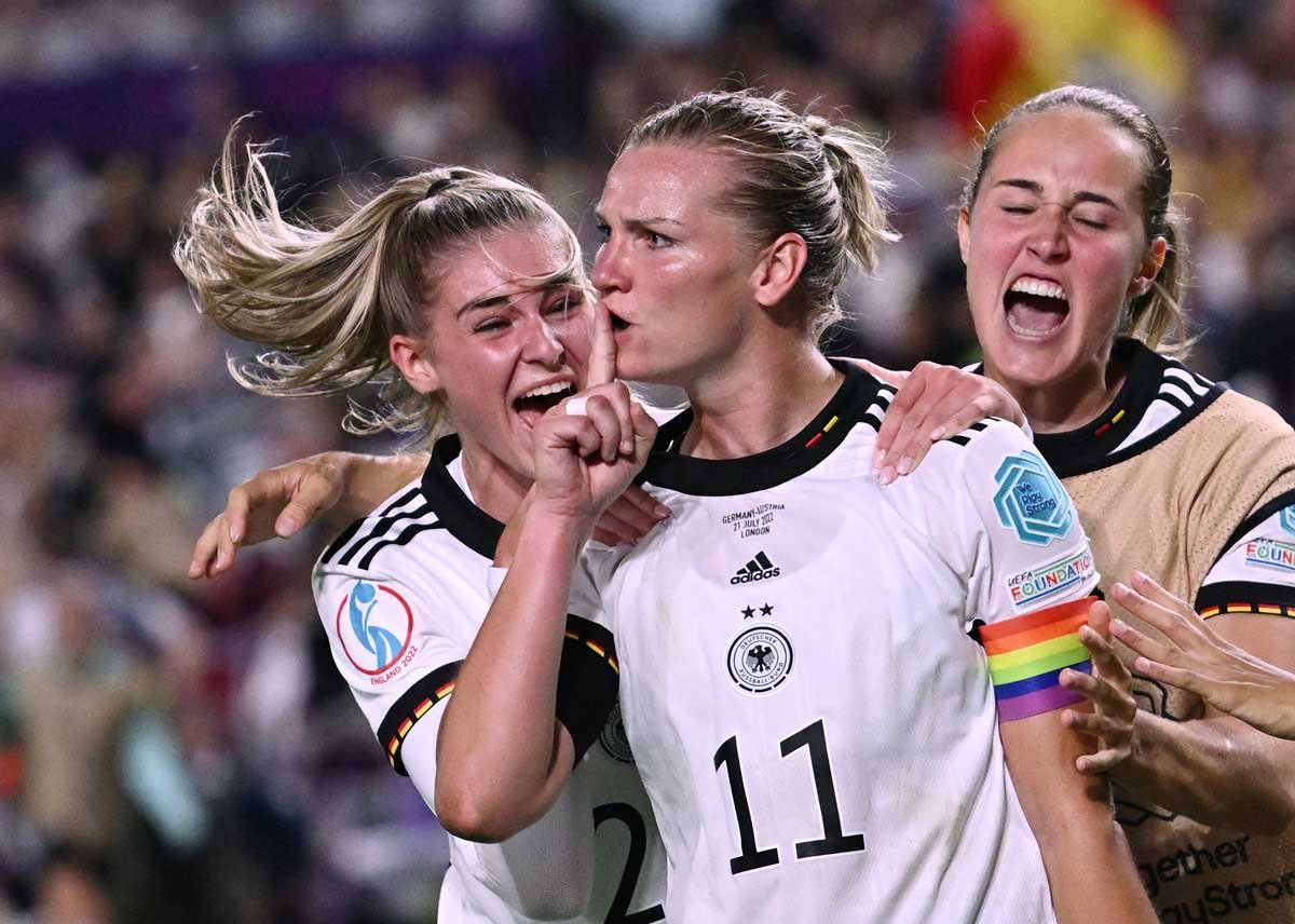 Linda Dallmann, Germany player, says: “I'm here to become European champion”