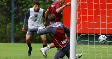 São Paulo’s First Team Thrashes Crias de Cotia in Training Match