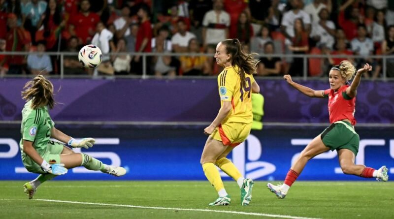 Belgium 2–1 Portugal: Janice Cayman scores Portugal's late winner to knock them out of UEFA Women's Euro 2025