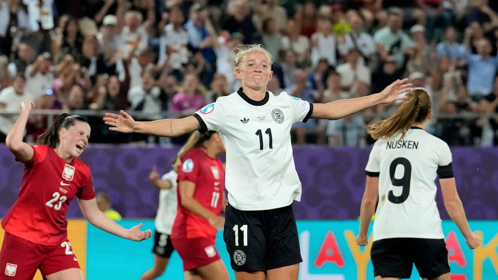Germany kick off Women's Euro 2025 with confident win over Poland