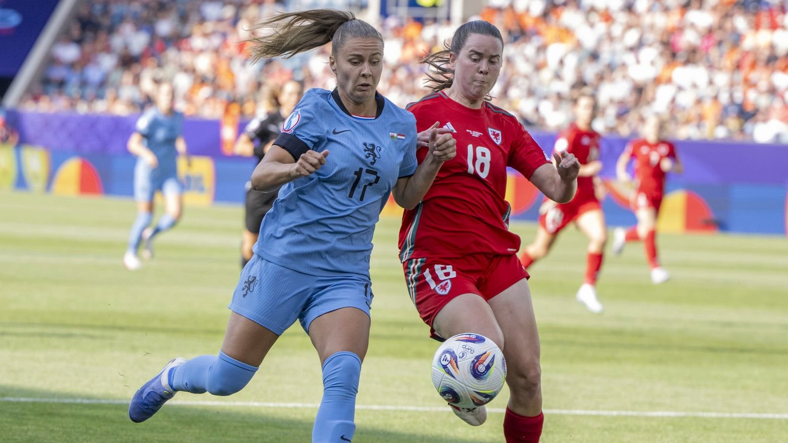 Wales Women 0 - 3 Netherlands Women