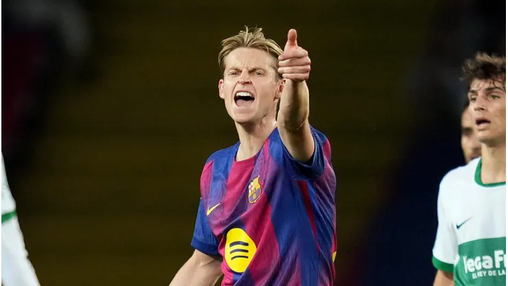 "He Thinks He's Above Us": Furious Frenkie de Jong Blasts Referee Gil Manzano After Barcelona’s Goal Disallowed