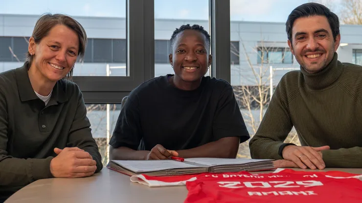Bayern Munich announces the signing of midfielder Bernadette Amani