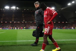 Frimpong injury blow: Liverpool star could miss crucial Newcastle and Man City clashes