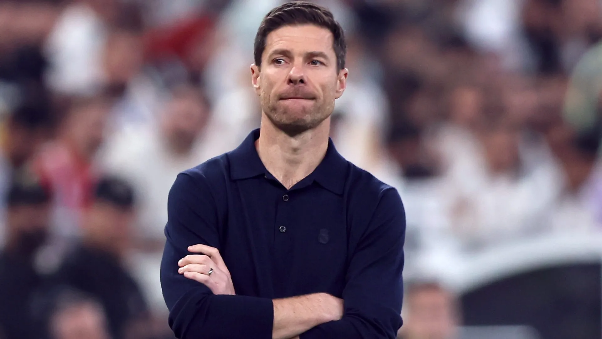 Xabi Alonso during a Real Madrid match