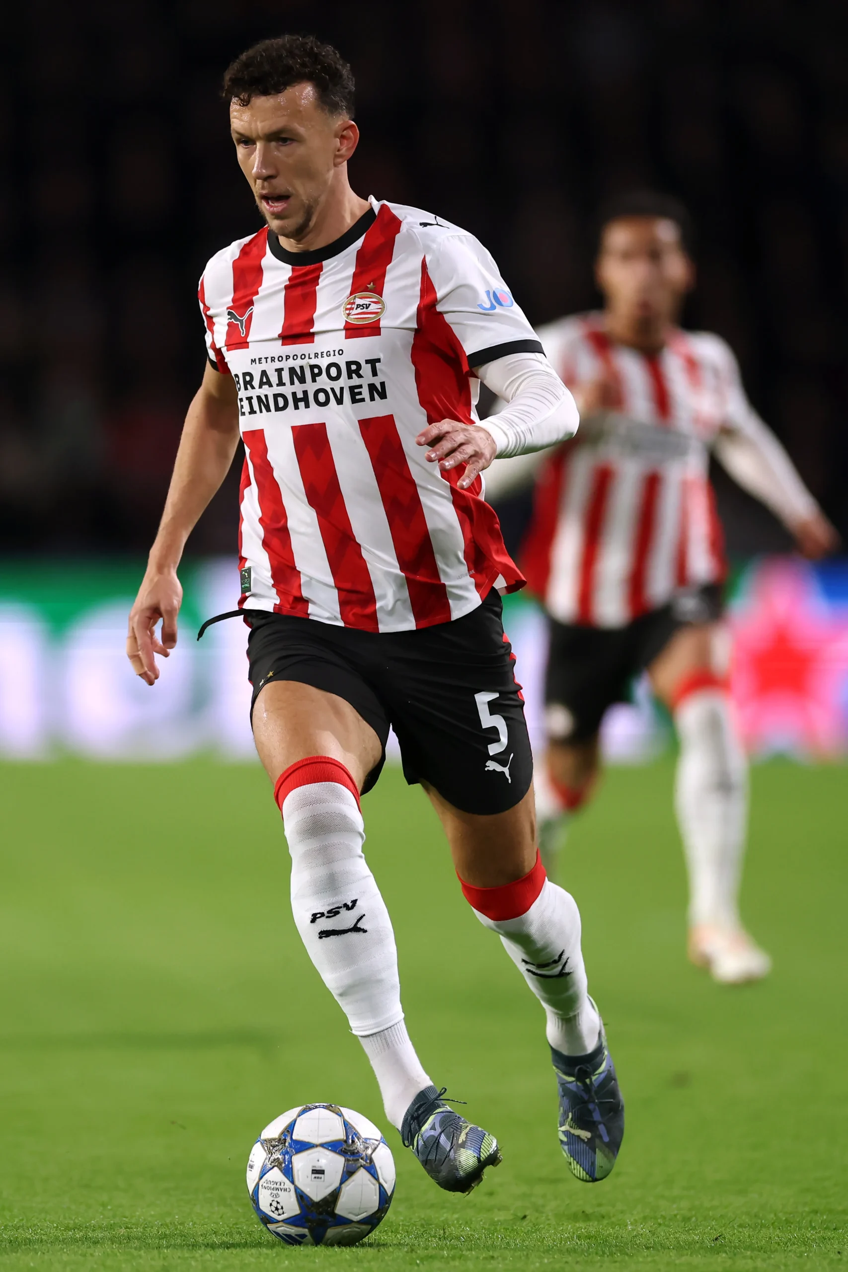 Perisic during a PSV match