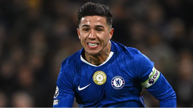 Enzo Fernández, a player targeted by PSG