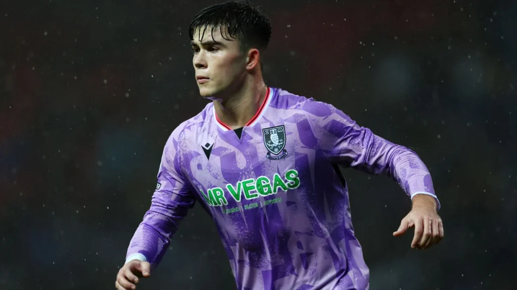 Harry Amass was at Sheffield United 