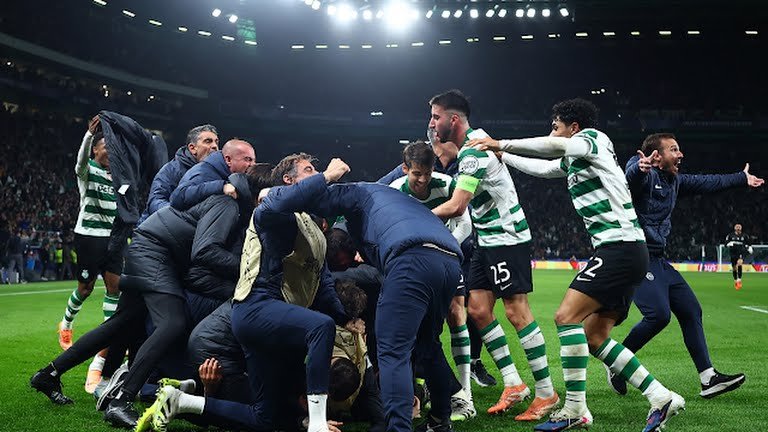 Champions League Giant-Killers: Sporting Stun Holders PSG with Last-Gasp Victory