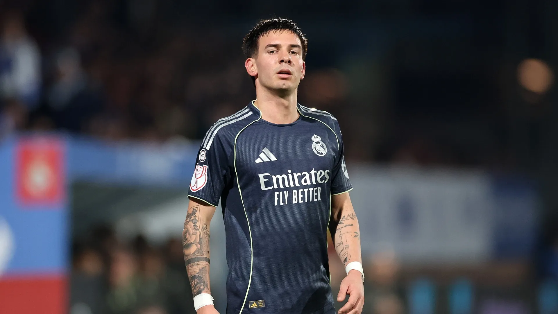 Mastantuono in action for Real Madrid 