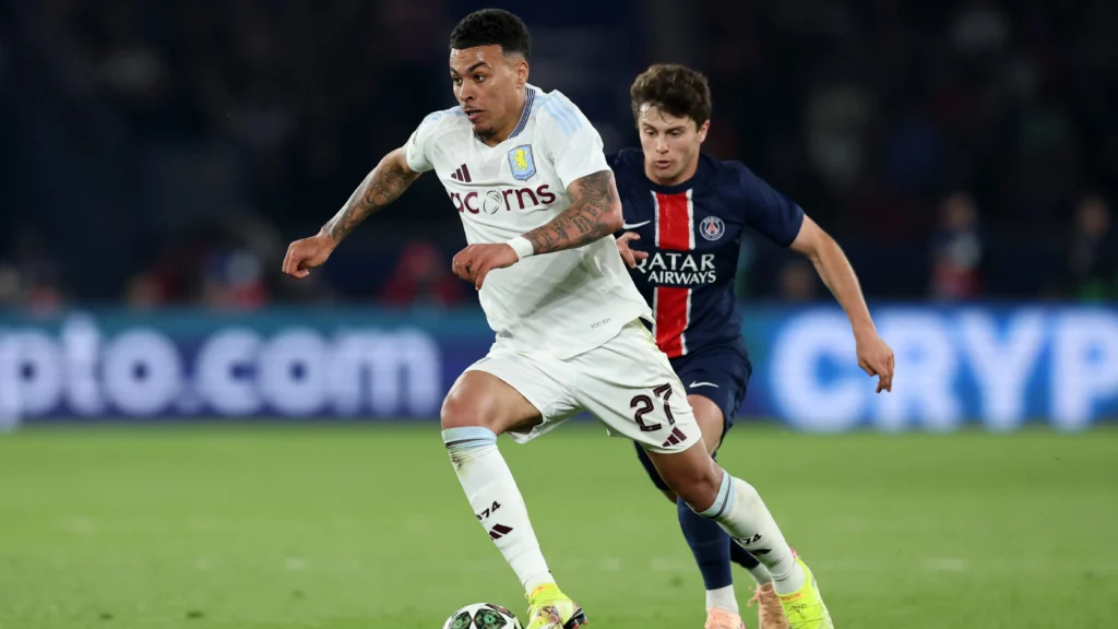 Morgan Rogers during an Aston Villa match