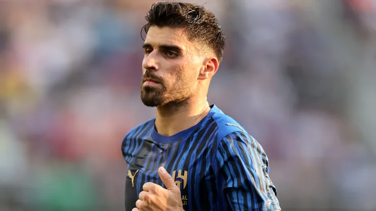 Rúben Neves on the field for Al-Hilal