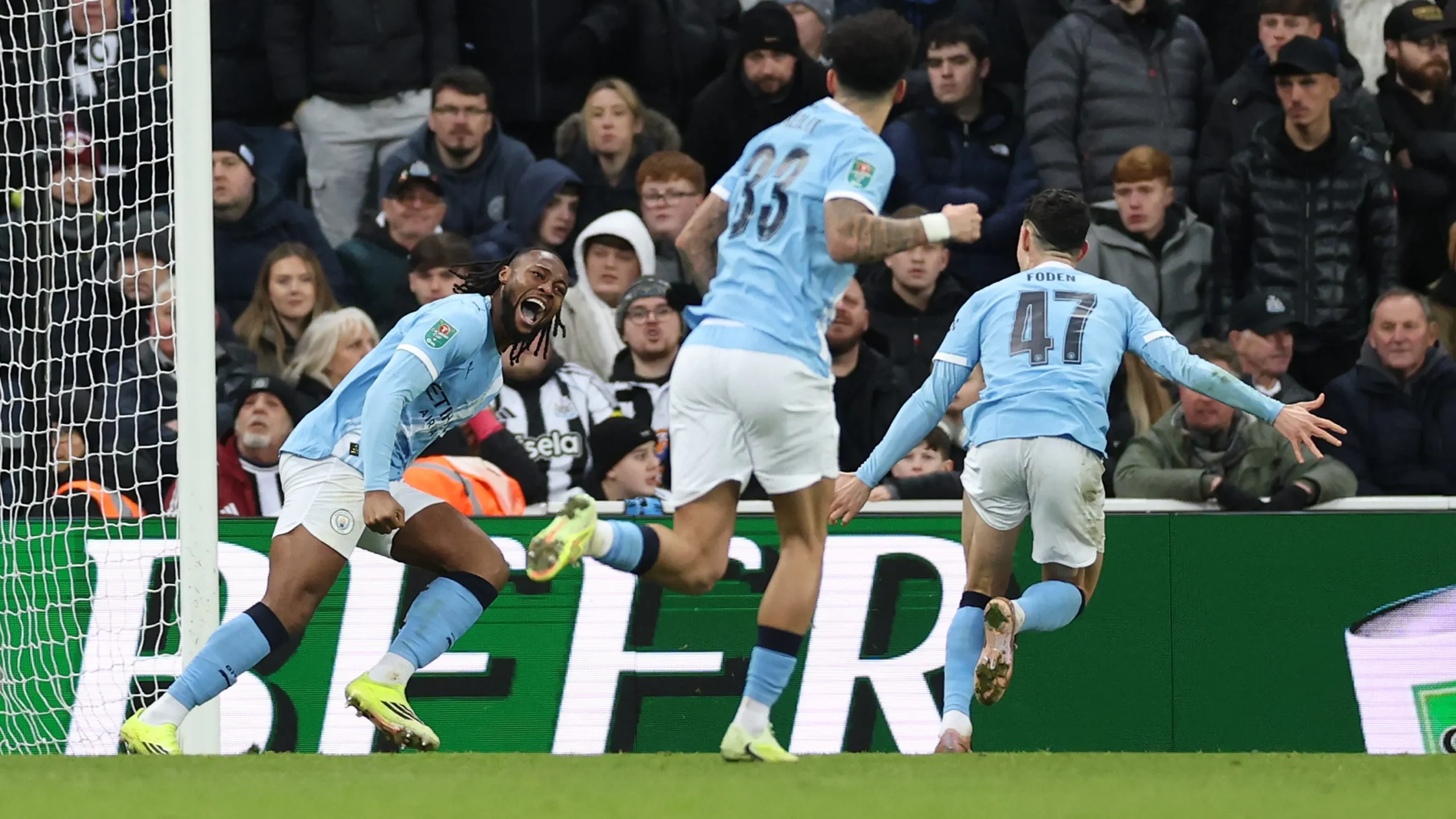 Semenyo and Cherki Strike as Man City Secure Crucial 2-0 First-Leg Lead Over Newcastle
