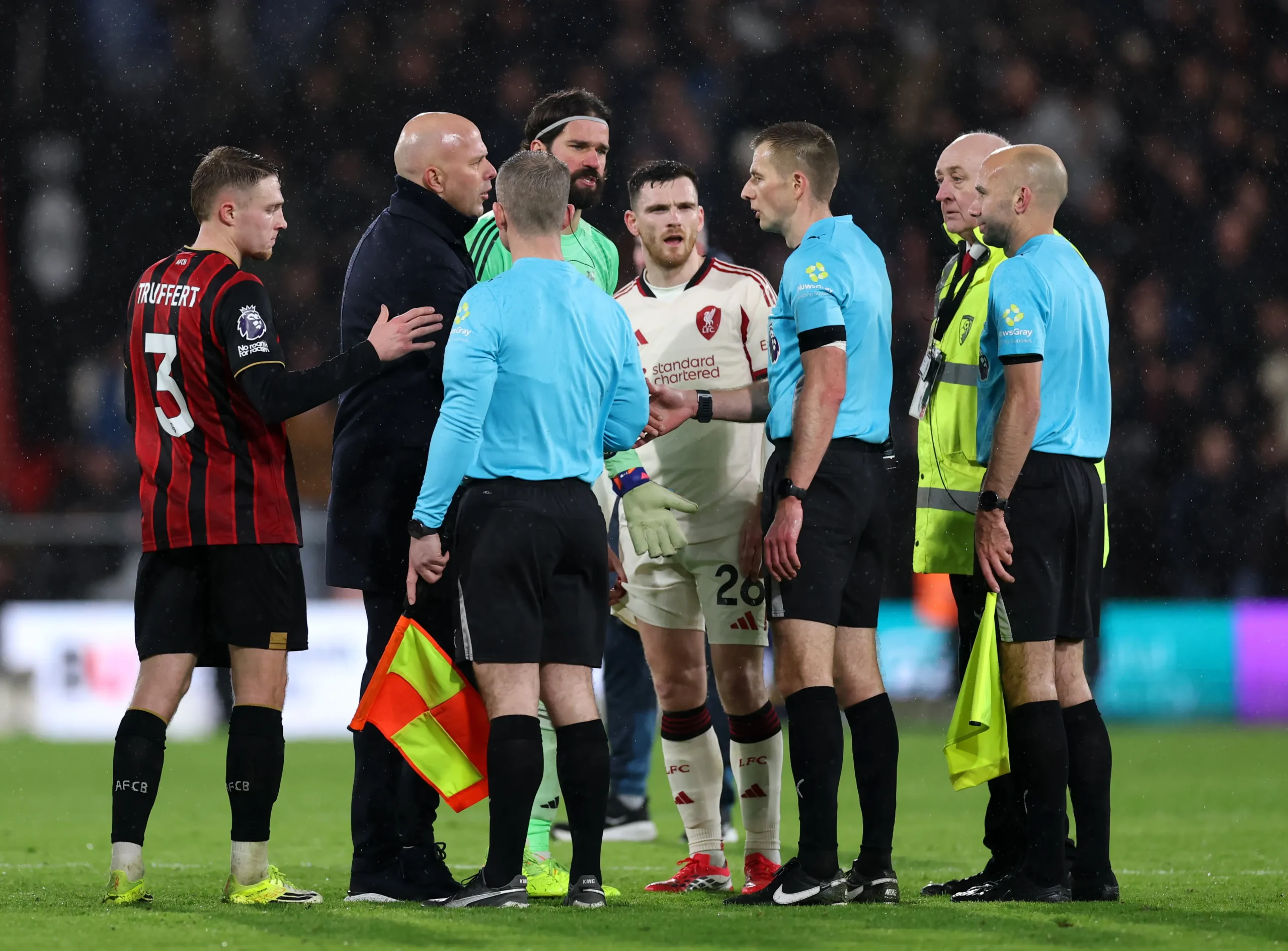 Anarchy at Anfield? Alisson and Arne Slot in Heated Clash During Bournemouth Defeat
