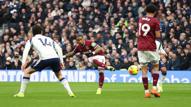Tottenham were defeated at home by West Ham