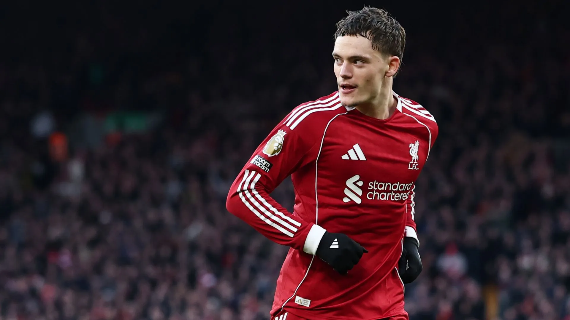 Wirtz scored Liverpool's goal against Burnley