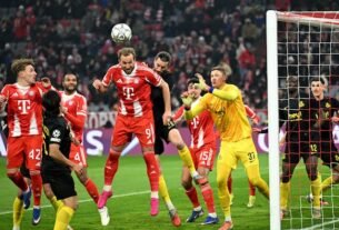 Harry Kane Brace Fires Bayern Munich Into Champions League Knockouts; Striker Reaches 34 Goals for the Season