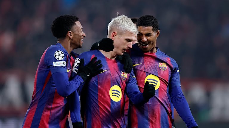 Barcelona Dani olmo UCL