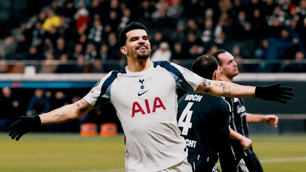 Top 4 Finish! Tottenham Secure Round of 16 Spot with Dominant Win in Frankfurt