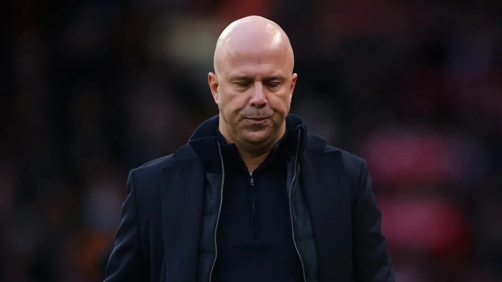 Liverpool coach Arne Slot