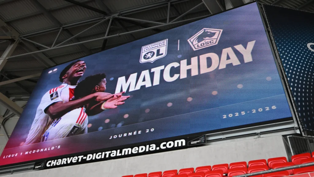 Lyon and Lille poster