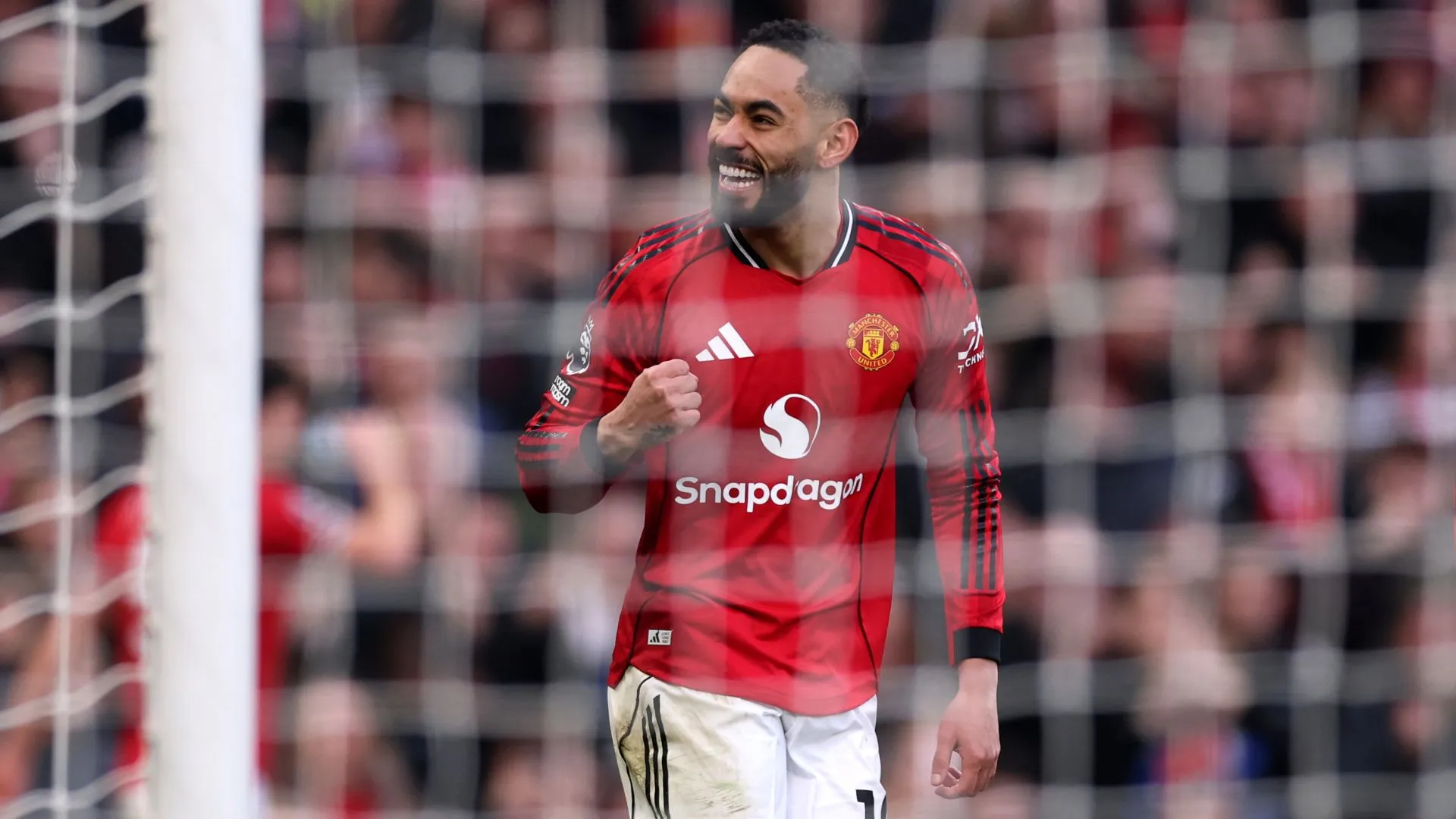 Matheus Cunha scored in Manchester United's victory against Fulham 