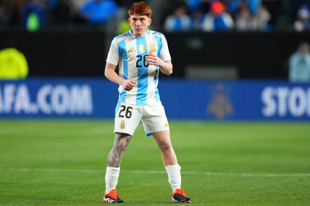 Valentín Barco for the Argentine National Team