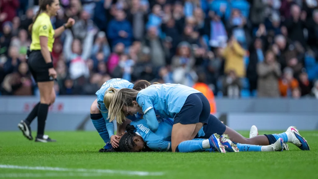 Beyond the scoreline, the most emotional moment for the City faithful was the return of Mary Fowler.