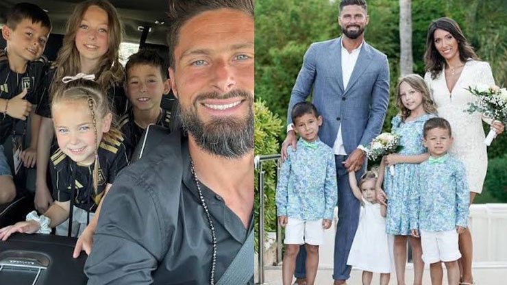 Olivier Giroud’s Family: Wife, Children, Parents and Siblings