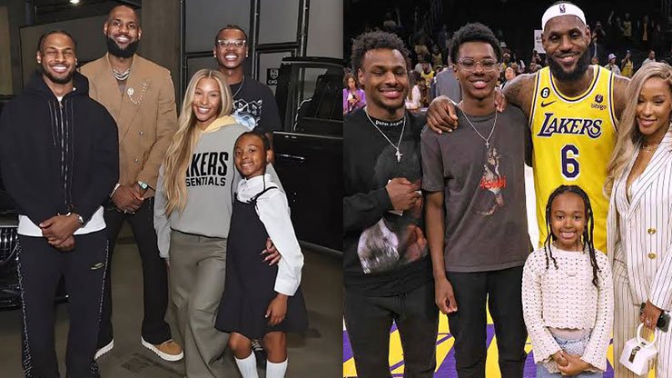 LeBron James Family: Wife, Children, Parents and Siblings