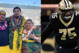 Taliese Fuaga Family: Girlfriend, Children, Parents, and Siblings